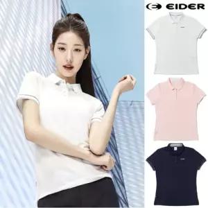 아이더 행사여성 여름 기능성 반팔 카라 벤트2.3 아이스넥 반팔 폴로 티셔츠 DWM23237 454500