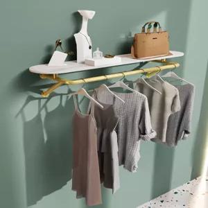 벽걸이 행거 옷가게 의류 철제 옷걸이 진열대 선반 매장용 전시대 디스플레이 파이프 랙