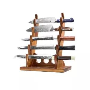 나이프 칼거치대 원목 보관 주방용품 칼집 일식칼 우드 스탠드 수납함