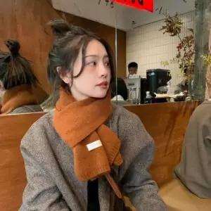 여성머플러 여성 니트머플러 니트목도리 12가지 컬러 여자목도리