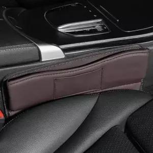 [CAR] 수납 차량용 사이드포켓 브라운 뒷자석시트 차량용수납걸이 차량시트수납함 차량수납패드 뒷자석홀더