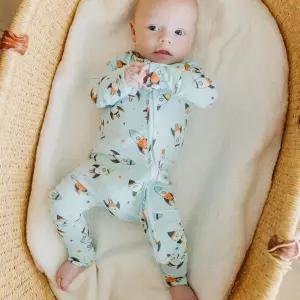 구리 진주 집업 푸티 스페이스 스카이