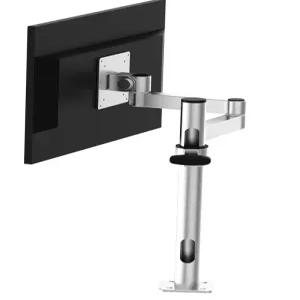 산업용 통신 모니터암 연구실 컴퓨터 거치대 브라켓 벽걸이 브래킷 벽걸이형 장비 선반 싱글