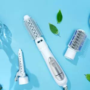 파나소닉 헤어 스타일러 헤어 브러쉬 드라이어 3종 세트 블로우 + 액센트아이롱 + 롤브러시 EH-KA31