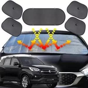 [CAR] 차박용품 햇빛가리개 6종세트 렉스턴스포츠