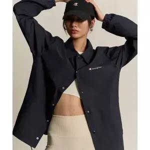 챔피온 CHAMPION 폴리에스터 메쉬 안감 코치 재킷 Normal Navy CKJA5E014N2