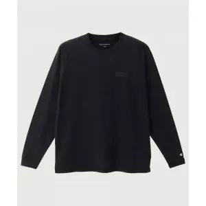 챔피온 CHAMPION 워싱 레귤러핏 애슬레틱 롱슬리브 티셔츠 Black CHPM252JALS018BK
