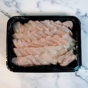 대천항 봄 제철 자연산 광어회 350g