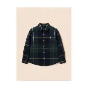 빈폴 키즈 헤릿체크 셔츠 그린 BI6164UE3M 400418