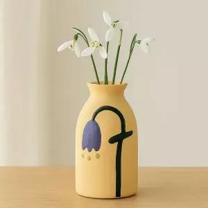 도자기 화병 예쁜 꽃병 인테리어 오브제 WFLOR5S