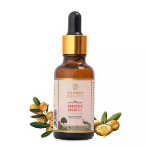 카르믹 뷰티 100 퓨어 내추럴 모로코 아르간 오일 가볍고 기름지지 않으며 고급스러운 모든 헤어 스킨 바디