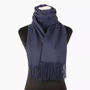 무지 딥블루 커플목도리 머플러 베이직