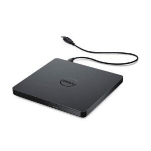 Dell USB 슬림 DVD + /- RW 드라이브 DW316 - 플러그 앤 플레이, 8와트 전력 소비, Windows 11 이하 - 검은색