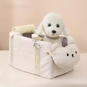 하이타브 강아지 이동 가방 자동차 휴대용 애견 이동장 고양이 반려동물 여행 차량 캐리어