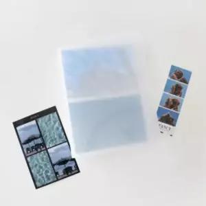 [문구/오피스] 클리어 포토 포켓 앨범 네컷 사진 보관함 엽서 수납함 미니 사진첩 콜렉트북
