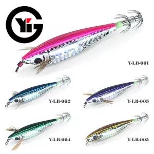 YIG 홀로그램바디 수평에기 B타입 5종 쭈꾸미낚시 에기 문어낚시