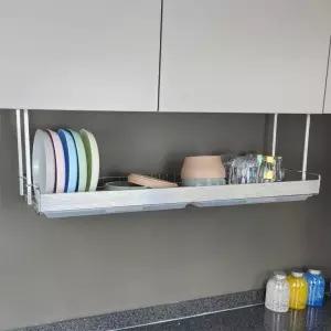 부착식 식기건조대 싱크대선반 주방 식기 베이직 수납 접시 건조