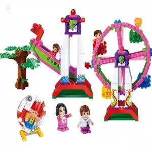 나프로컬렉션 블록 놀이동산 바이킹놀이기구