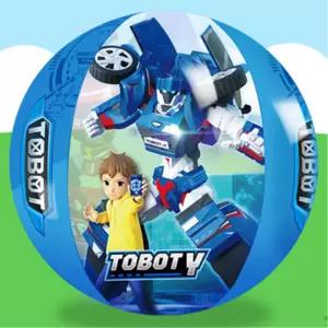 어린이집 물놀이 멋진 또봇 비치볼 실외수영장 유치원생 나들이