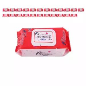 1장으로 충분히 사용하는 빅사이즈 물티슈 60매 24팩 뽑아쓰는 티슈 깨끗 다용도