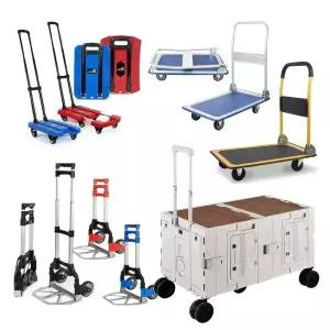 [모음전] 3단 접이식 핸드카트 다용도 낚시 쇼핑 카트 손수레 구르마 휴대용 대차