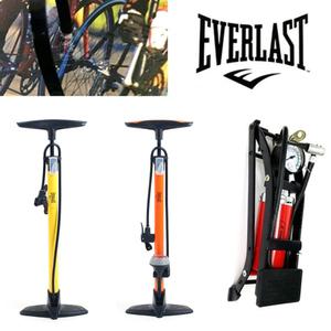 EVERLAST 스탠딩 게이지 자전거펌프 공기주입기