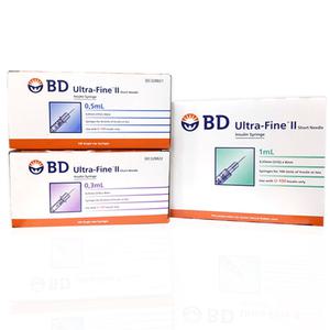 V11 BD울트라파인 인슐린 주사기/BD 마이크로 파인lll 펜니들주사바늘당뇨주사침/