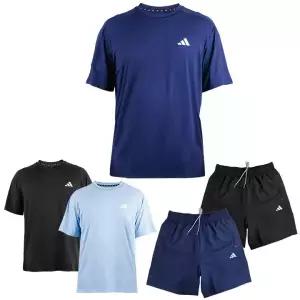 아디다스 액티브 반팔티셔츠 JX5406 반바지 러닝 트레이닝