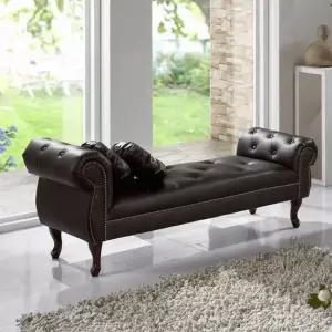 아름이와다움이 비키 인조가죽 2인 베드벤치