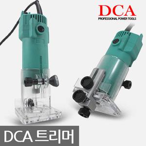 DCA 트리머 트리밍기 6mm 루터날 홈파기 조각기 목공