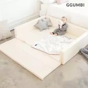 월드스타 변신범퍼침대 특대형 크림화이트