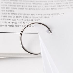 [오피스스쿨] 마그피아 카드링 / 녹슬지않는 니켈카드링/칼라링/문서정리고리