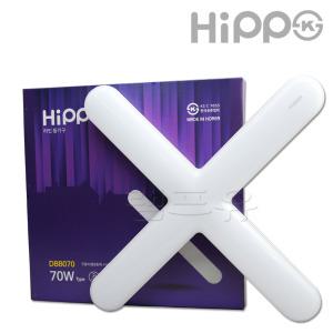 히포 LED십자등 라인 와이드 70w DBB070 등기구 LED형광등 방등