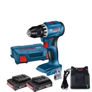 보쉬 GSR18V-45 충전드릴 드라이버 2.0Ah 배터리2개 세트 GSR18V-21후속