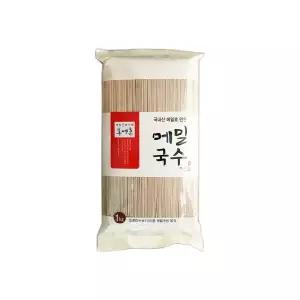 봉평촌 메밀국수 opp 1kg x 1봉{국내산메밀}봉평농원 막국수 라면 냉면 소면 소바 면사리