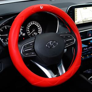 퓨어 핸들커버 항균소재 실리콘 논슬립 자동차핸들카바 D컷 겸용 차량용품