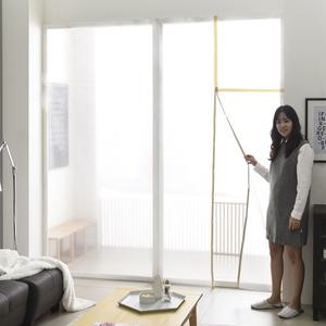 (EVA)베란다(특대) 450x250/방풍비닐 창문바람막이