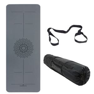 고무나라 TPE PRO 센터라인 요가매트 8mm + 보관스트랩 + 전용가방 세트.