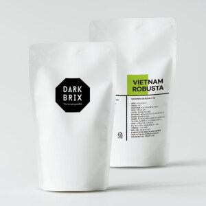 다크브릭스 원두커피 베트남 로부스타 1Kg