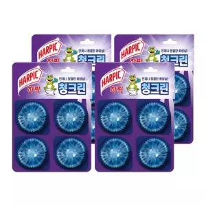 하픽 청크린 드롭 변기세정제 4개입 4개