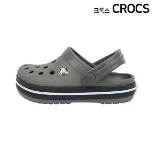[크록스] 키즈 크록밴드 클로그 K 여름 샌들 스모크 204537-05H