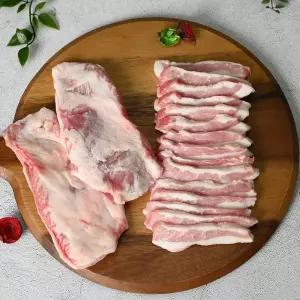 현지푸드 돼지고기 특수부위 두항정 500g