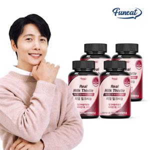 퍼니트 이상우 리얼 밀크씨슬 4병 12개월분 / 간건강 실리마린 비타민