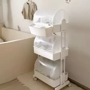 뉴코코맘 이유있는 이동식트롤리 캡형 기저귀정리함