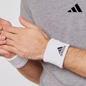 [아디다스] 손목밴드 테니스 화이트 스포츠 보호대 아대 헬스 스트랩 운동