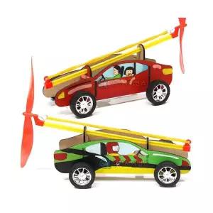 고무동력 레이싱 풍력자동차 (1인용 포장)