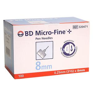 BD 마이크로파인 인슐린 펜니들 100입 (31G 8mm)