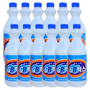 지비락스 1kgx12개 / 살균 표백 탈취 욕실세정제 펑크린 락스