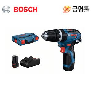 보쉬 GSB10.8V-35 충전햄머드릴 10.8V 3.0AH 2팩 BL모터 최대토크35Nm