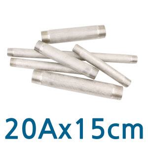 스텐 다대 20AX150L 배관 연결 부속 설비 자재 수도 파이프 닛플 스탠 나사 니플 스텐레스